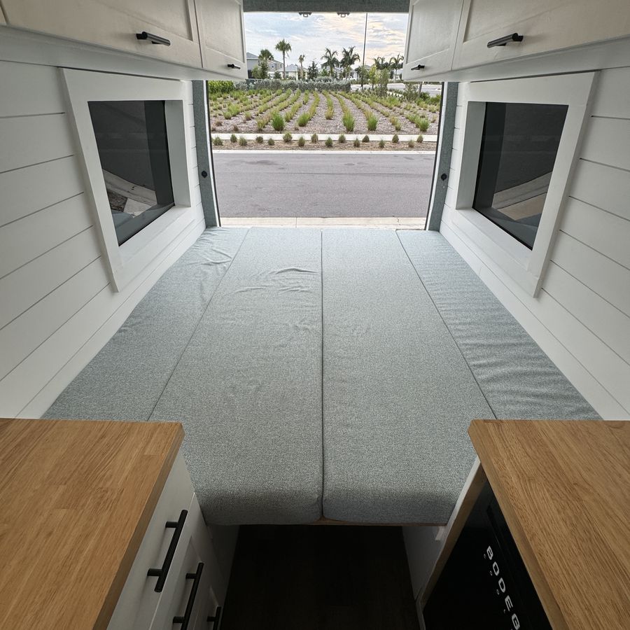 The Sanibel — sleeping platform with storage