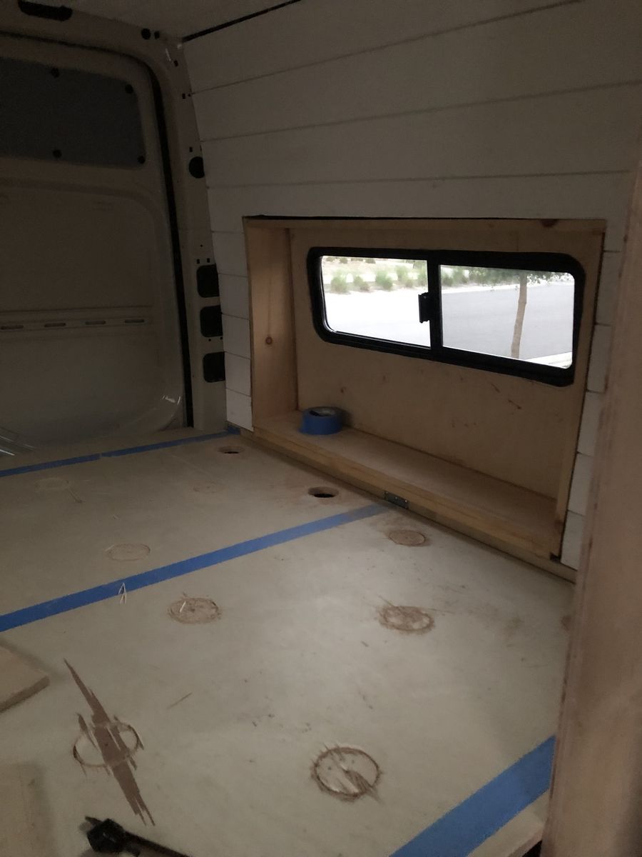 The Captiva — early stage interior framing